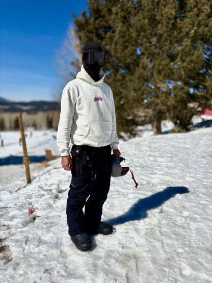 Grapeezy "Masked up" Hoodie (White)